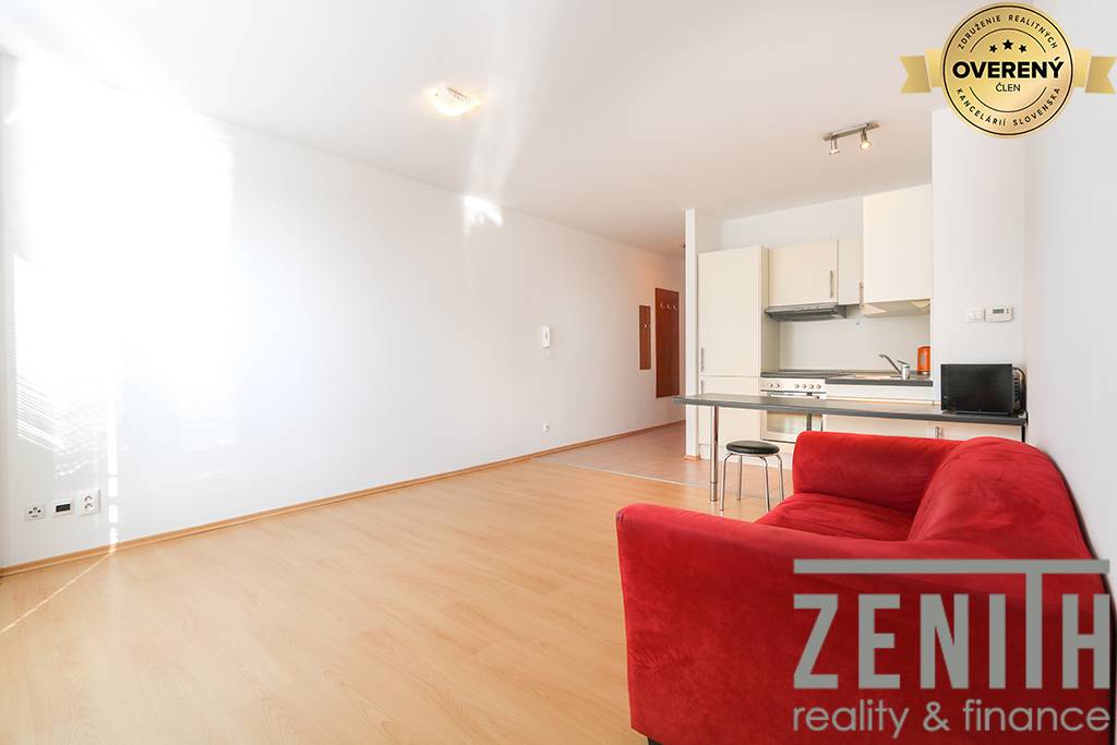 obývacia izba s kuchyňou