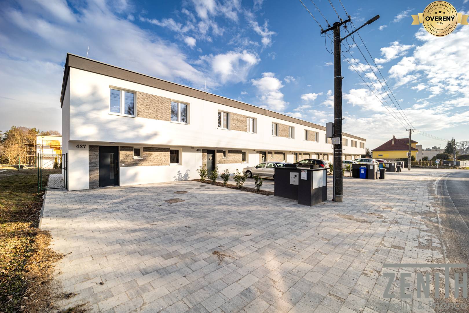 predný pohľad domu